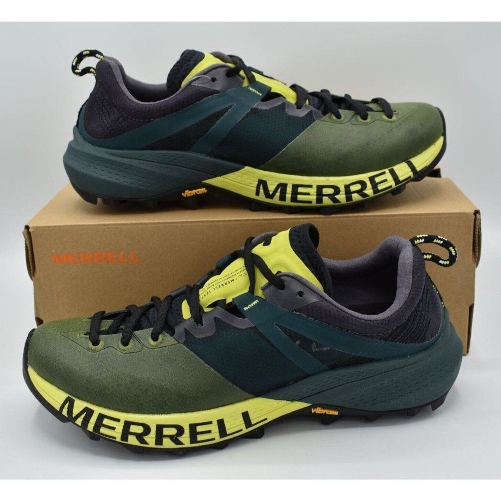 Merrell Womens Size 7.5 MTL MQM Hi Viz Jade Hiking Shoes Sneakers